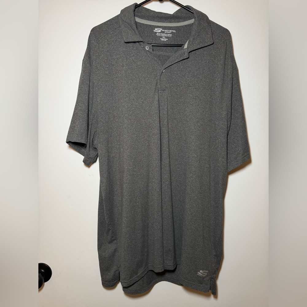 Sketcher’s Men’s Performance Polo Heather Grey XL